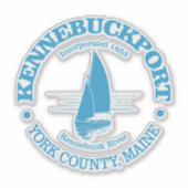 Kennebunkport (zeilboot) sticker (Voorkant)