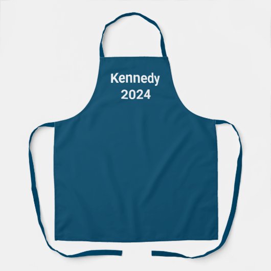 Kennedy 2024 bijeenkomsten serveren schort (Voorkant)
