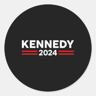 Kennedy 2024 RFK Jr voor President Ronde Sticker