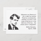 Kennedy Briefkaart (Voorkant / Achterkant)