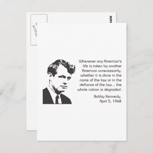 Kennedy Briefkaart (Voorkant / Achterkant)