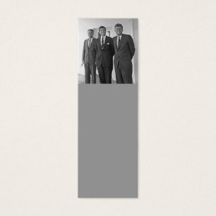 Kennedy Brothers, John, Ted, Robert Mini Visitekaartjes