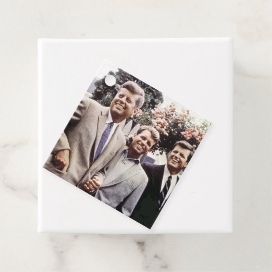 Kennedy Brothers, President John, Robert & Ted Bedankjes Labels (In situ)