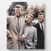 Kennedy Brothers, President John, Robert & Ted Fotoplaat (Voorkant)