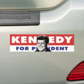 Kennedy Bumpersticker 1960 (Op auto)