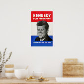  KENNEDY CAMPAIGN SIGN POSTER (Keuken)