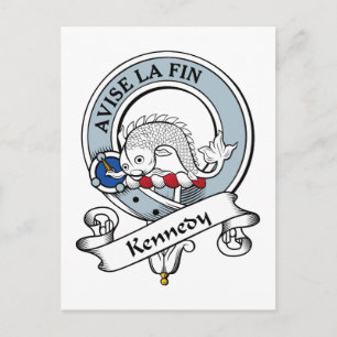 Kennedy Clan Badge Briefkaart