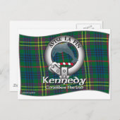 Kennedy Clan Briefkaart (Voorkant / Achterkant)