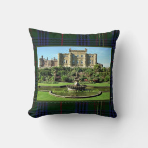 Kennedy Clan's Culzean Castle Tartan Sierkussen