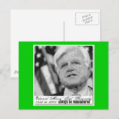 'Kennedy' Edward Commemorative Briefkaart (Voorkant / Achterkant)
