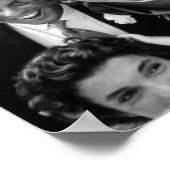 Kennedy Family Embracing op Wedding Poster (Hoek)