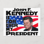 Kennedy Forever Briefkaart (Voorkant)