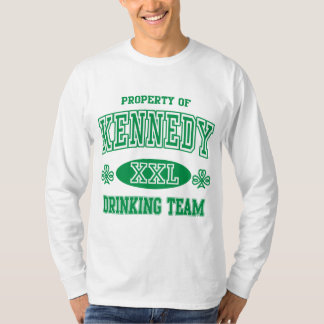 Kennedy Irish Drink Team T-shirt