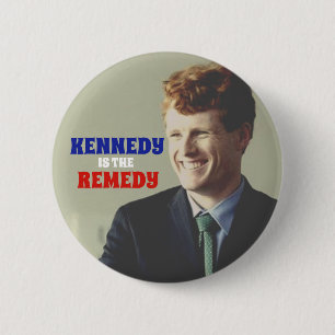 Kennedy is de Oplossing Ronde Button 5,7 Cm