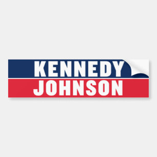  Kennedy Johnson 1960 Kennedy 1960 Bumpersticker