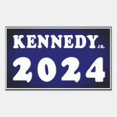 Kennedy Jr. 2024 Rechthoekige Sticker (Voorkant)