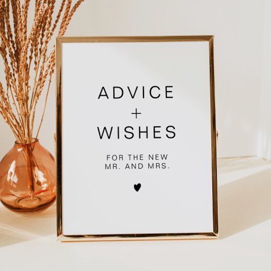 KENNEDY Modern Advice for the Bride and Groom Post Poster