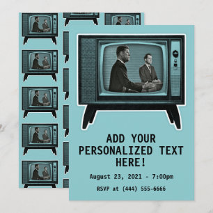 Kennedy Nixon 1960 TV Debat Kaart