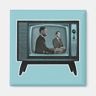 Kennedy Nixon 1960 TV Debat Magneet