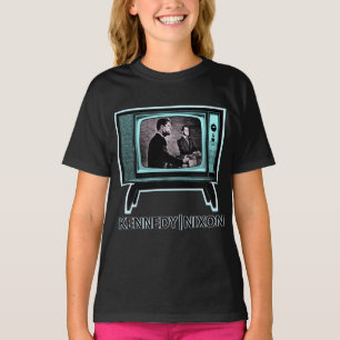Kennedy Nixon 1960 TV-debat T-shirt
