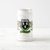 Kennedy/O'Kennedy Irish Shield Bierpul (Center)