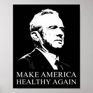 Kennedy Rfk Jr. Maak Amerika weer gezond Maha Tr Poster