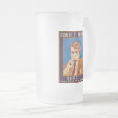 Kennedy, Robert - "Waarom niet?" Matglas Bierpul (Voorkant rechts)