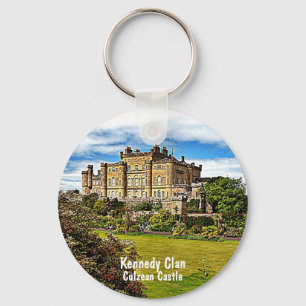 Kennedy Scottish Clan's Culzean Castle Sleutelhang Sleutelhanger