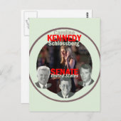KENNEDY Senate Briefkaart (Voorkant / Achterkant)