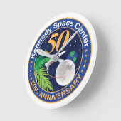 Kennedy Space Center (50e Jubileum) Ronde Klok (Hoek)