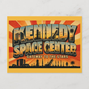 Kennedy Space Center Florida Poort naar de Sterren Briefkaart