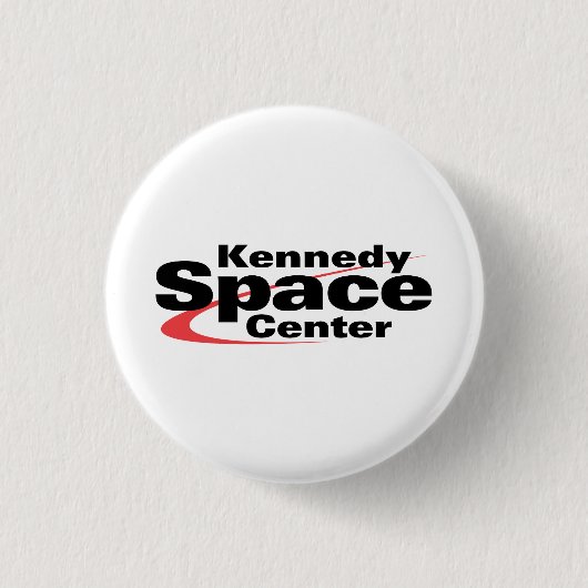 Kennedy Space Center Ronde Button 3,2 Cm (Voorkant)