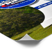 Kennedy Space Center Visitor Complex Sign Poster (Hoek)