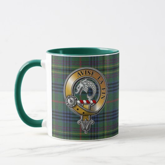 Kennedy Tartan & Badge Mok (Links)