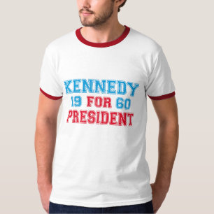 Kennedy verkiezingen van 1960 t-shirt