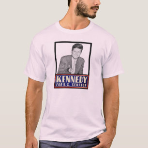 Kennedy voor Amerikaanse senator T-shirt