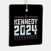 Kennedy voor President 2024 Keramisch Ornament (Rechts)