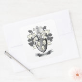 Kennedy WapenI Vierkante Sticker (Envelop)