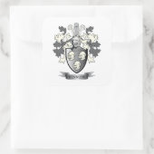 Kennedy WapenI Vierkante Sticker (Tas)