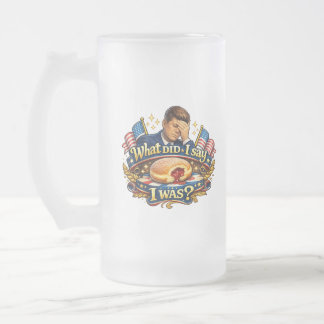 Kennedy's Duitsland Faux Paux Twijfelachtige Citat Matglas Bierpul