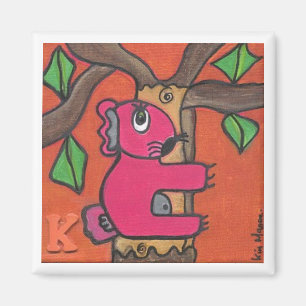 kenner de koala eet bladeren Magnet Magneet