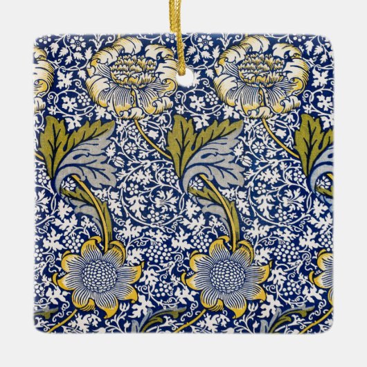 Kennet door William Morris, Textielkunst Keramisch Ornament (Voorkant)