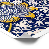 Kennet door William Morris, Textielkunst Poster (Hoek)