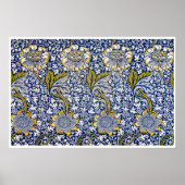 Kennet door William Morris, Textielkunst Poster (Voorkant)