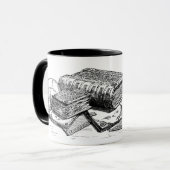 Kennis en Dood Mok (Voorkant links)