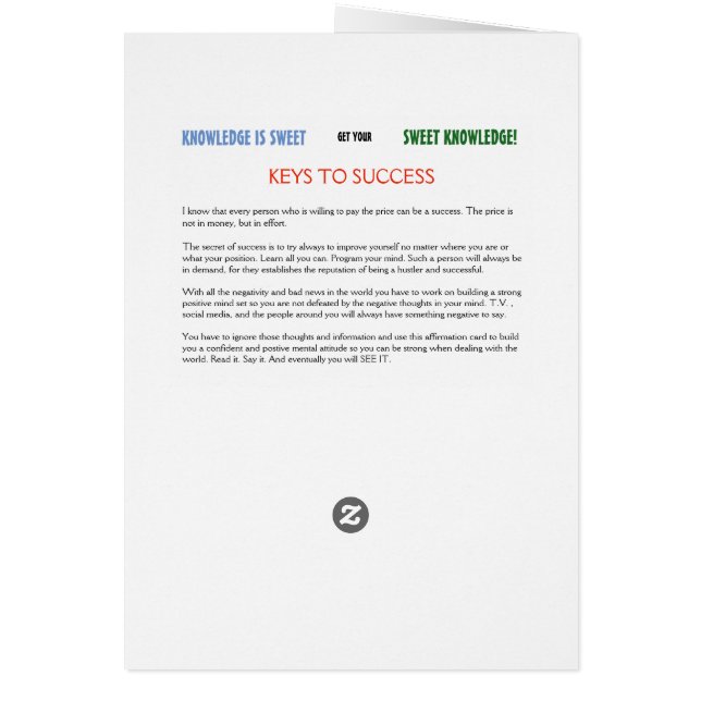 KENNIS IS DE SCHAKELAARDOOS (Achterkant)