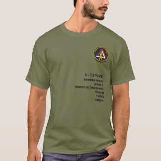 Kennis is kracht t-shirt