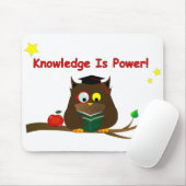 Kennis is macht! muismat (Met muis)