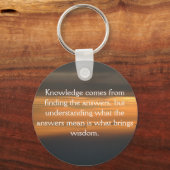 Kennis komt van... sleutelhanger (Voorkant)