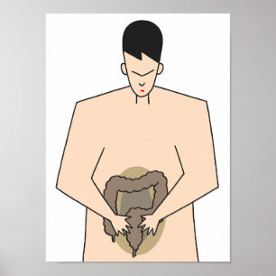 Kennis van colorectale ziekten. poster